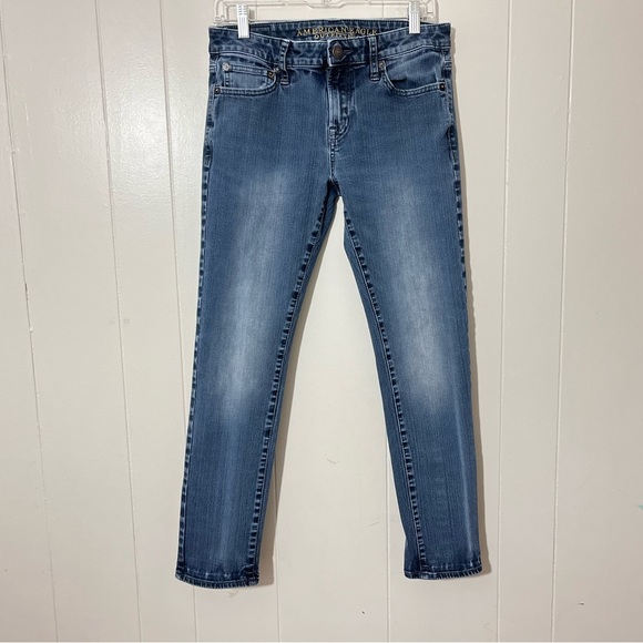 American Eagle Jeans Mens  Skinny Distress 360 Extreme Flex Size 30x30 - Picture 1 of 11